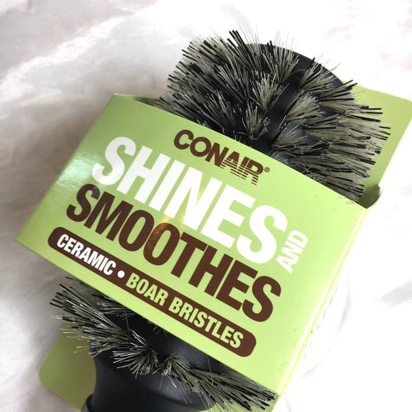 Conair Hair Conair Ceramic Wood Boar Bristles Brush Nwt Poshmark